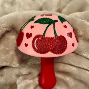 Valentines Cherry Mushroom Decor